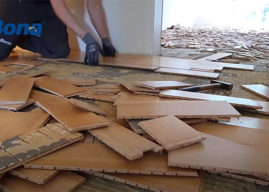 Pokládka dřevěné podlahy s Bonou, díl 1: Vytrhávání staré podlahy