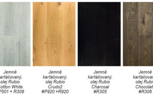Krásu dřevěných podlahovin Inspiration Wood a Simply Wood podtrhují oleje Rubio® Monocoat