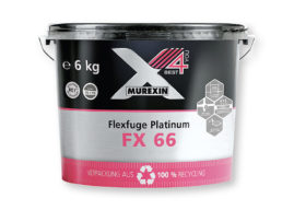 Murexin: spárovací malta FX 66 Platinum pro exteriér a interiér