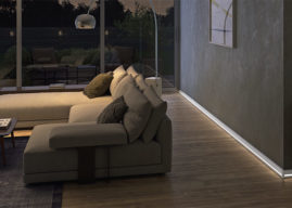 Cubica Light System 80 – světelná lišta Döllken pro všechny typy podlah