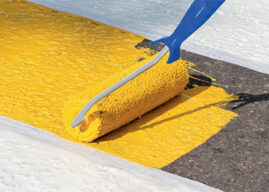 HET – SOLDECOL ROAD ACRYL – rozpouštědlová akrylátová rychleschnoucí barva na asfalt a beton