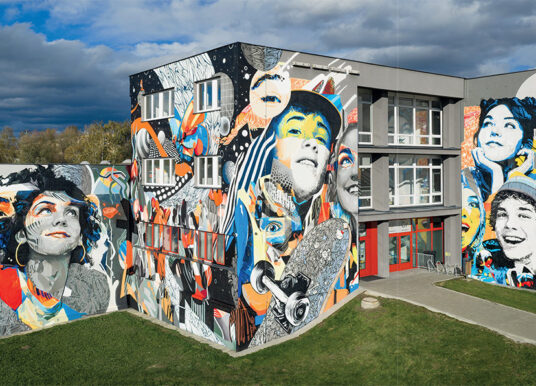 Mural Go oživuje Karvinou