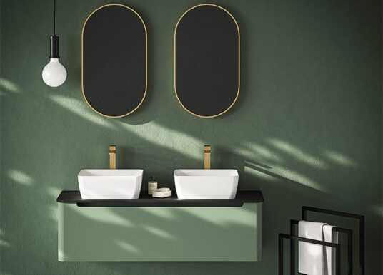 Lakovaný koupelnový nábytek Kerala – elegantní řešení s důrazem na detail